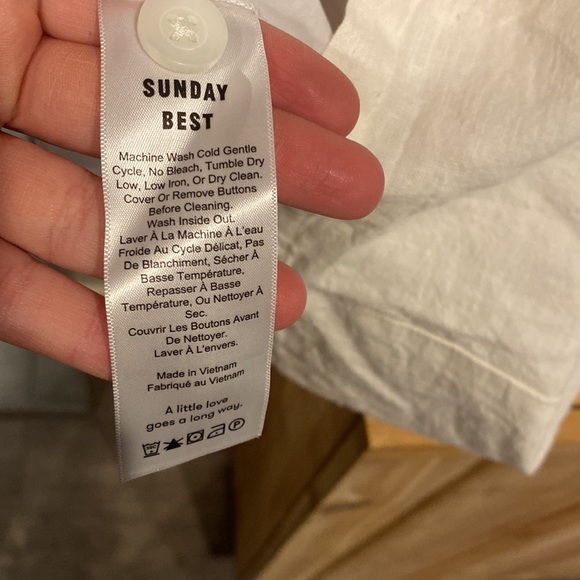 Sunday best linen dress - Picture 4 of 5